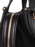 Wandler Ida leather tote bag black - British product