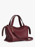Wandler Ida leather tote bag Bordeaux, UK version
