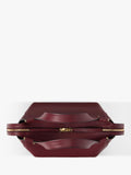 Wandler Ida leather tote bag Bordeaux, UK version