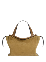 John Lewis Wandler Ida Tote Bag Khaki Suede/Cabana- Buy online at McGrocer