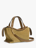 Wandler Ida Tote Bag in khaki suede calf leather (British brand)