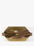 Wandler Ida Tote Bag in khaki suede calf leather (British brand)