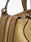Wandler Ida Tote Bag in khaki suede calf leather (British brand)