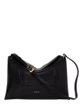 Wandler shoulder bag Black Crust - British product