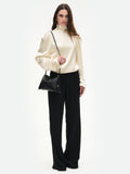 Wandler shoulder bag Black Crust - British product