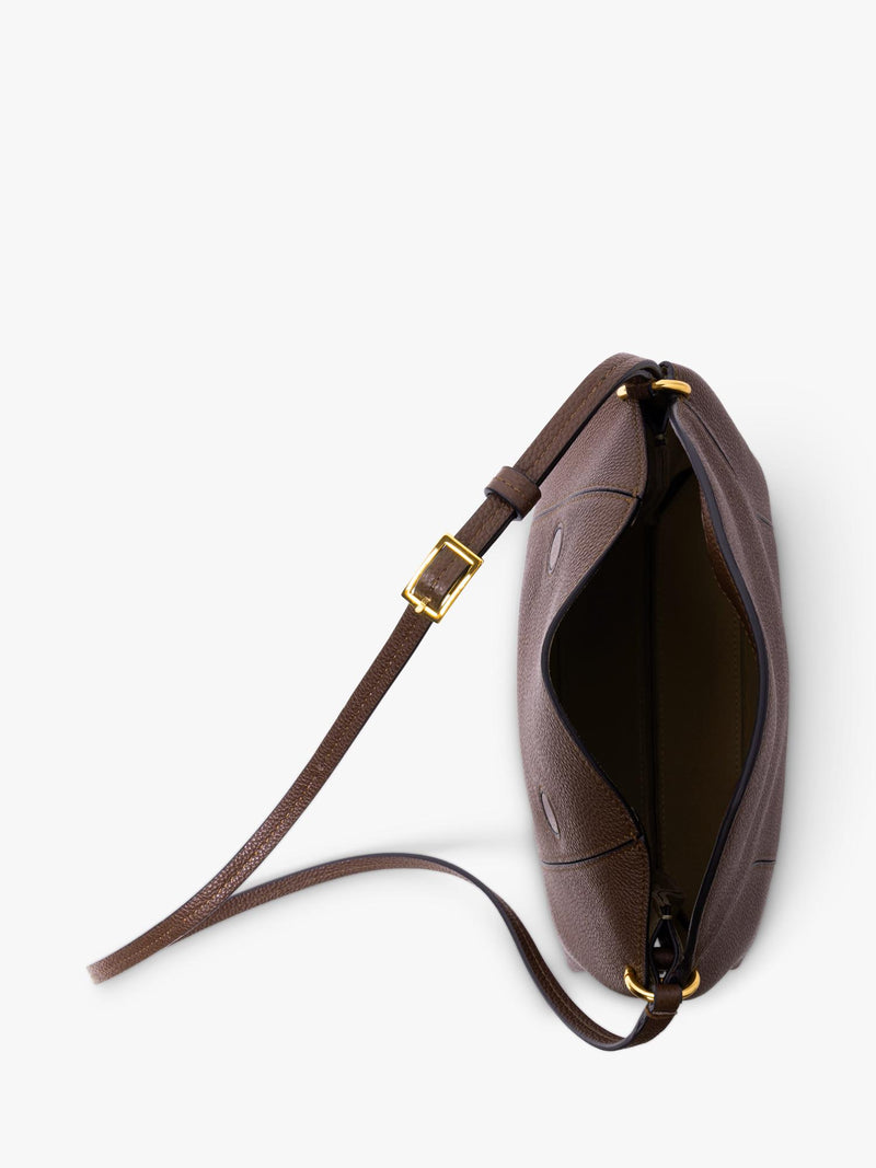 Wandler slouchy shoulder bag Coffee Crust calf leather (British brand)