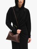 Wandler slouchy shoulder bag Coffee Crust calf leather (British brand)