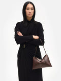 Wandler slouchy shoulder bag Coffee Crust calf leather (British brand)