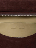 Wandler Penelope slouchy shoulder bag acai suede black leather (British brand)