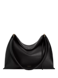 Wandler Penelope small leather tote bag Black Crust, UK version