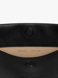 Wandler Penelope small leather tote bag Black Crust, UK version