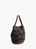 Pre-loved Loro Piana Bellevue tote bag brown leather Italian, UK version