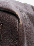 Pre-loved Loro Piana Bellevue tote bag brown leather Italian, UK version
