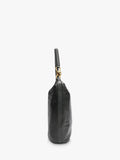 Bottega Veneta leather knot shoulder bag dark green 27x30cm (British brand)