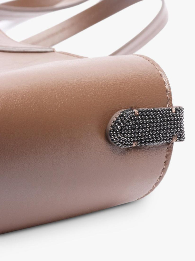 Brunello Cucinelli BC Duo tote bag brown - British product