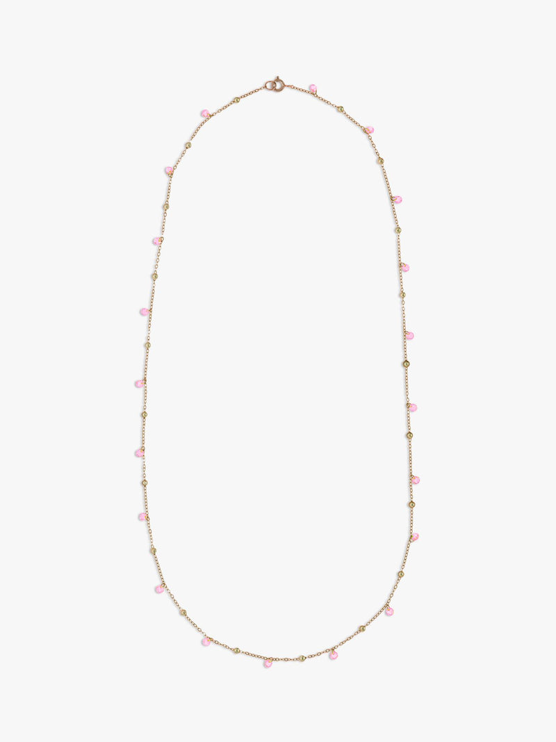 Nina B Tivoli crystal and bead necklace 45cm, UK version