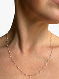 Nina B Tivoli crystal and bead necklace 45cm, UK version