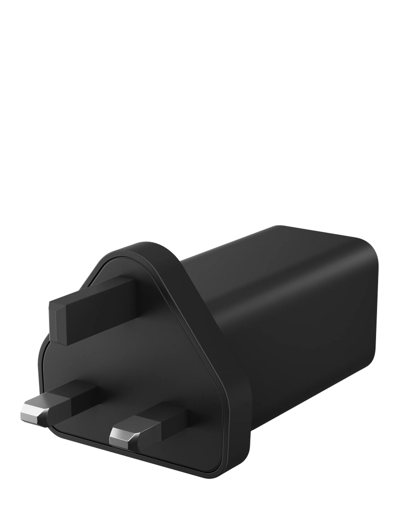 HP GaN USB-C 65W wall charger, imported from the UK