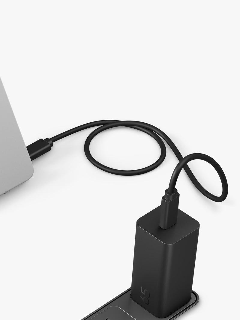 HP GaN USB-C 65W wall charger, imported from the UK