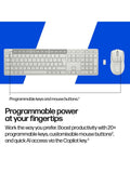 HP 490C wireless keyboard mouse combo white, imported from the UK