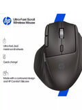 HP 780M Fast Scroll Wireless Mouse Black - British product