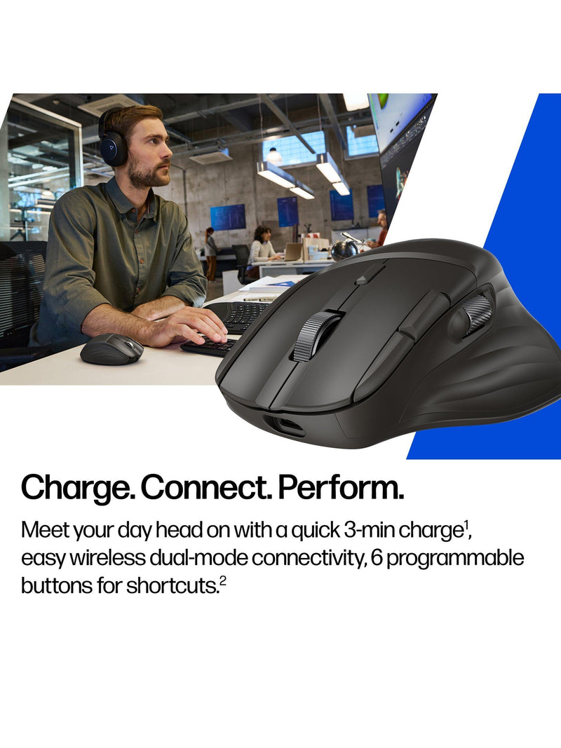 HP 780M Fast Scroll Wireless Mouse Black - British product