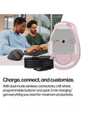 HP tilt ergonomic wireless mouse pink, imported from the UK