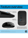 HP Z3700 slim wireless mouse black (British brand)
