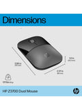 HP Z3700 wireless mouse silver - British product