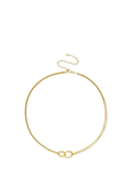 Dinny Hall Wave Link gold vermeil necklace 45cm (British brand)