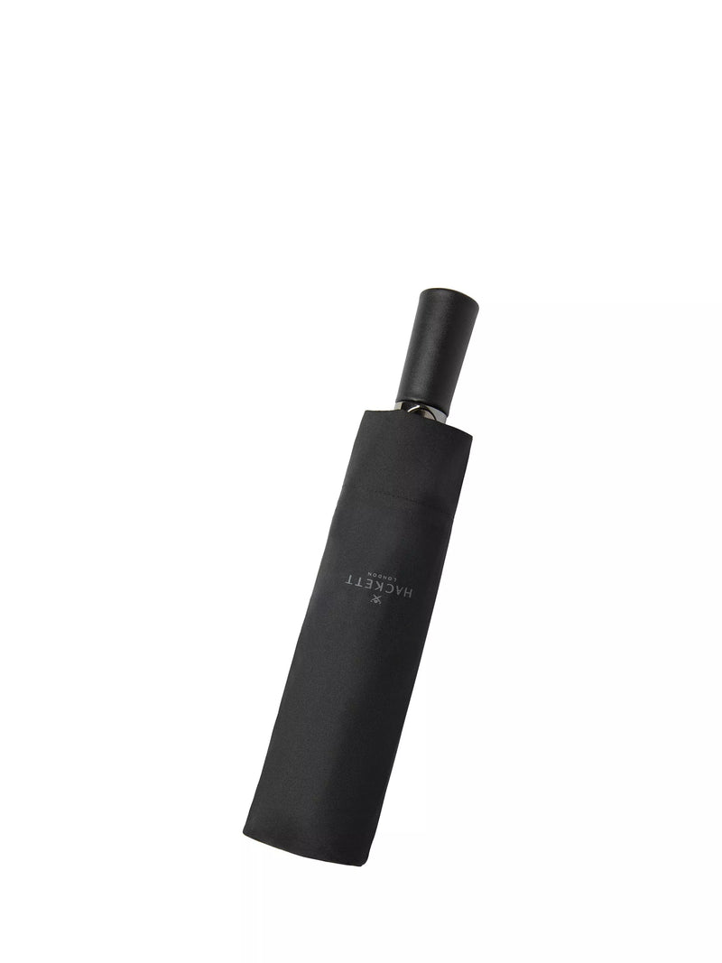 Hackett London black folding umbrella (British brand)