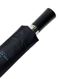 Hackett London folding umbrella black manual telescope (British brand)