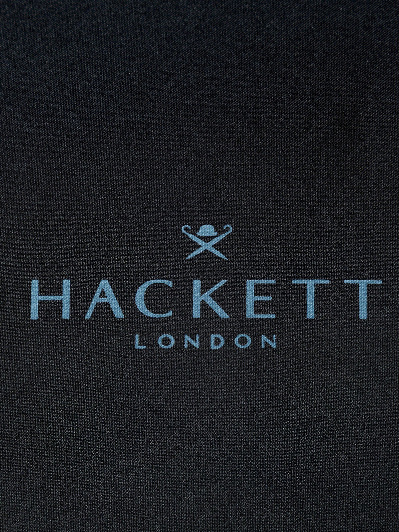 Hackett London folding umbrella black manual telescope (British brand)