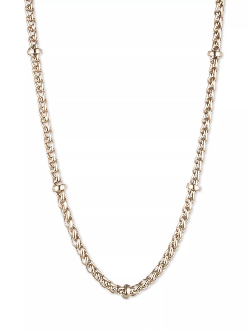 Ralph Lauren gold braided chain necklace, imported from the UK