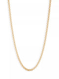 Lauren Ralph Lauren Beckett gold chain link necklace (British brand)