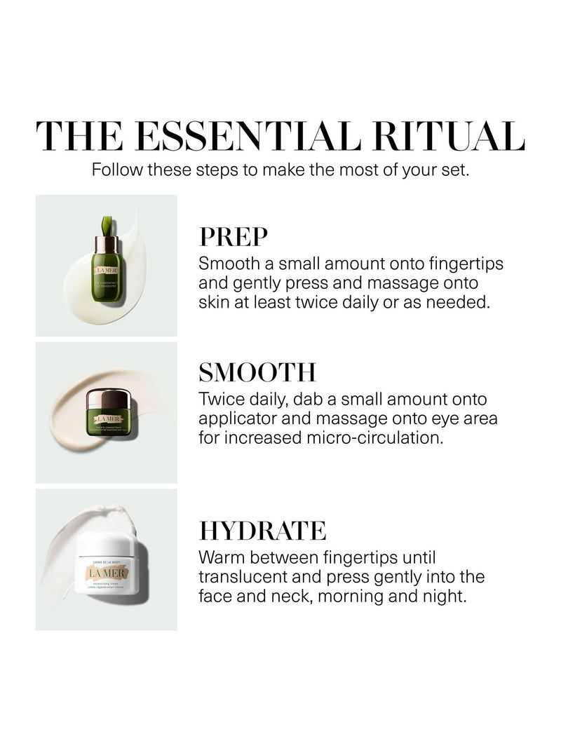 La Mer Glowing Hydration Collection skincare gift set - British product