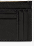 Osprey London deboss leather zip top card holder - British product