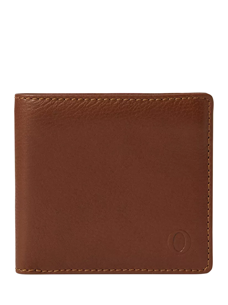 OSPREY LONDON Deboss East West Leather Billfold Wallet