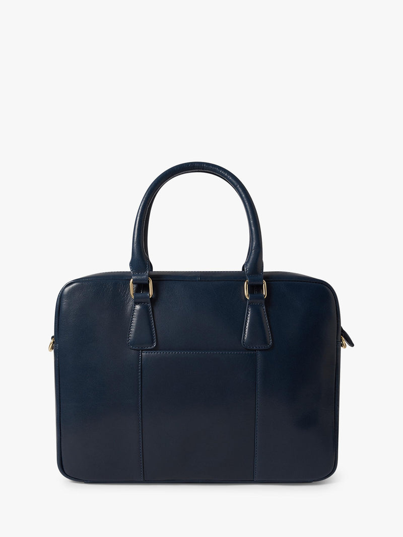 OSPREY LONDON Adaline leather briefcase - British product