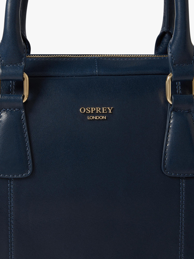 OSPREY LONDON Adaline leather briefcase - British product
