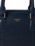 OSPREY LONDON Adaline leather briefcase - British product
