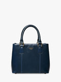 OSPREY LONDON Mini Adaline grab bag in French Navy leather (British brand)