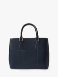 OSPREY LONDON Adaline leather work bag French Navy, UK version