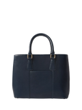 OSPREY LONDON Adaline leather work bag French Navy, UK version