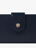 Osprey London Adaline leather purse French Navy, imported from the UK