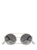 Giorgio Armani round sunglasses gradient lenses (British brand)