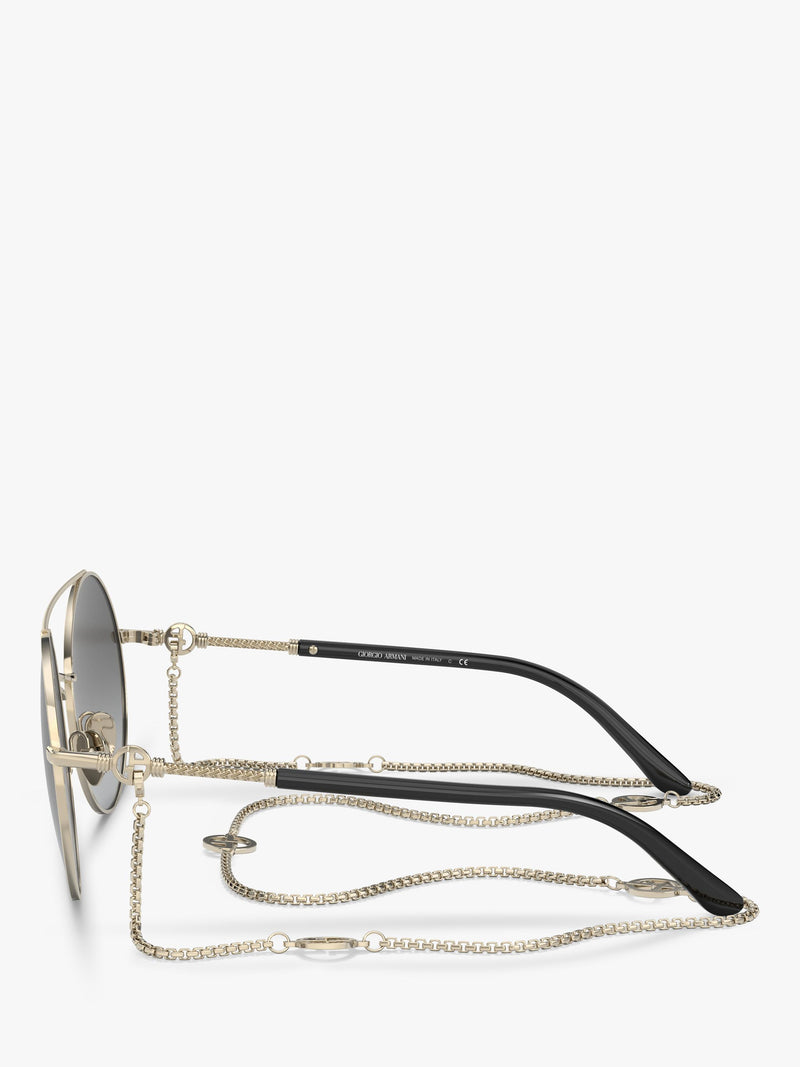 Giorgio Armani round sunglasses gradient lenses (British brand)