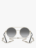 Giorgio Armani round sunglasses gradient lenses (British brand)