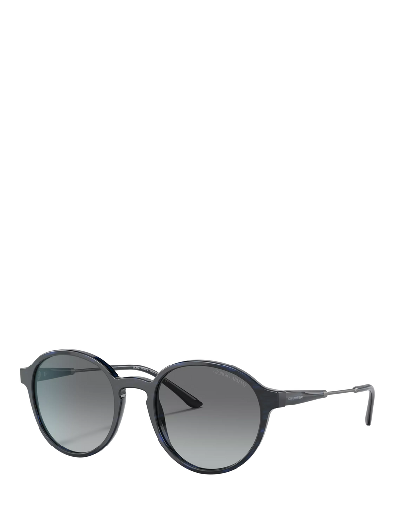 Giorgio Armani oval blue gradient sunglasses - British product