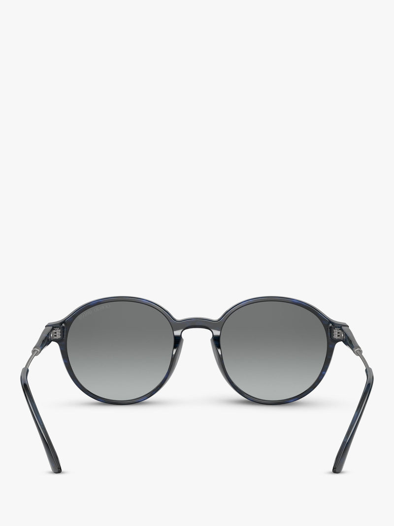 Giorgio Armani oval blue gradient sunglasses - British product